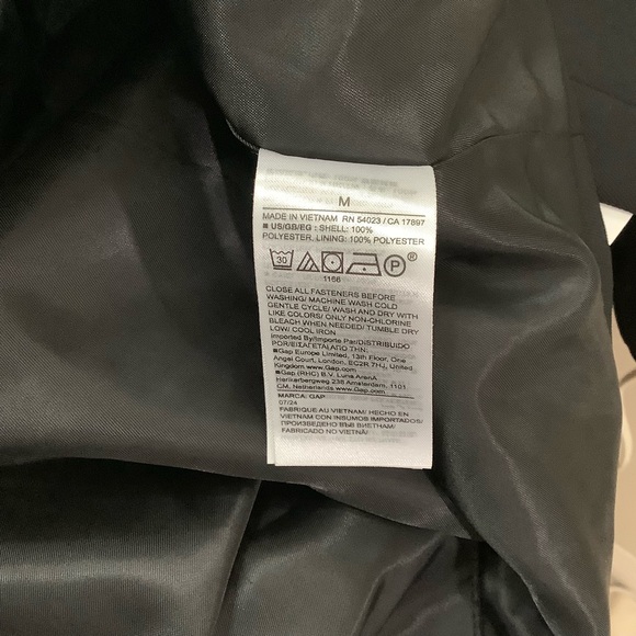 GAP Women's Elegant Black Suit Jacket Oversized - Picture 4 of 4